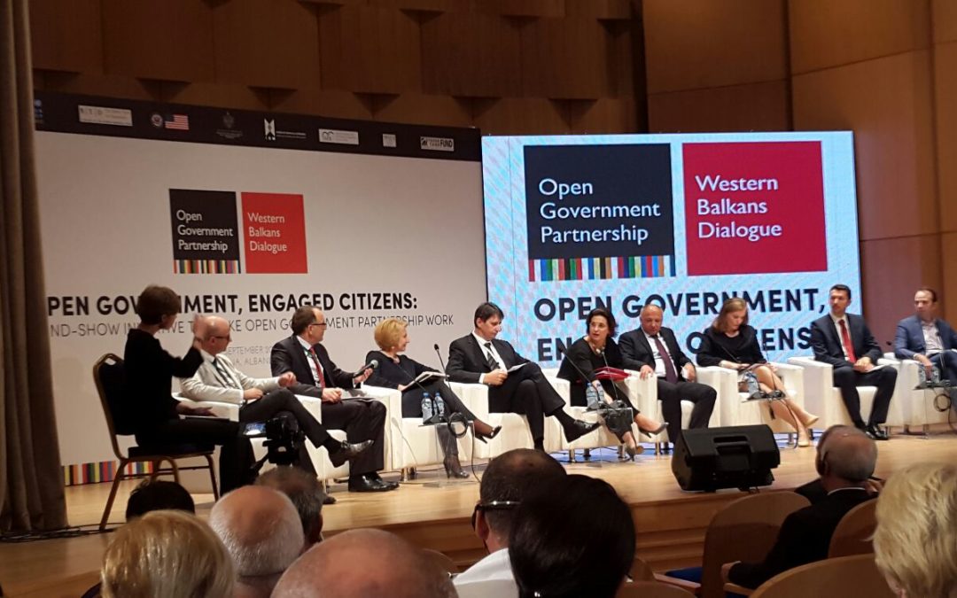 Konferenca Rajonale në kuadër të Inisiativës Qeverisje e Hapur, Partnership me Shoqërinë Civile dhe Përfshirja e Publikut në Qeverisje